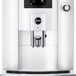 JURA - E6 Espresso Machine with Easy Cappuccino Function - Piano White
