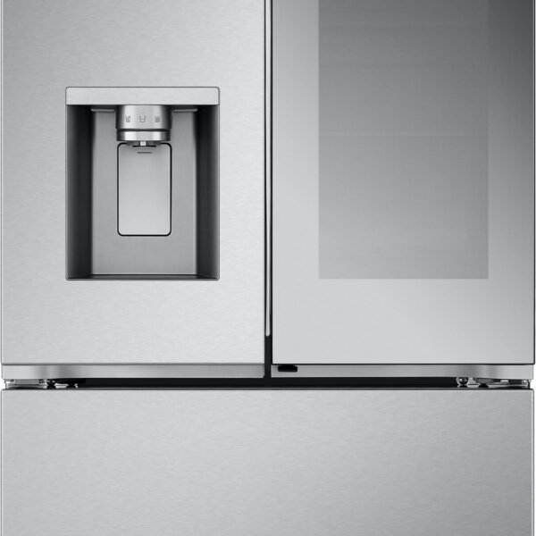 LG Standard-Depth MAX 30.7 Cu. Ft. French Door-in-Door Smart Refrigerator Craft Ice Stainless Steel from Kings Outlet