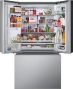 LG - Standard-Depth MAX 30.7 Cu. Ft. French Door-in-Door Smart Refrigerator with Craft Ice - Stainless Steel - Image 7