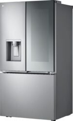 LG - Standard-Depth MAX 30.7 Cu. Ft. French Door-in-Door Smart Refrigerator with Craft Ice - Stainless Steel - Image 5