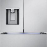 LG - Standard-Depth MAX 30.7 Cu. Ft. French Door Smart Refrigerator with Tall Ice and Water Dispenser - Stainless Steel