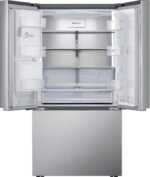 LG - Standard-Depth MAX 30.7 Cu. Ft. French Door Smart Refrigerator with Tall Ice and Water Dispenser - Stainless Steel - Image 6