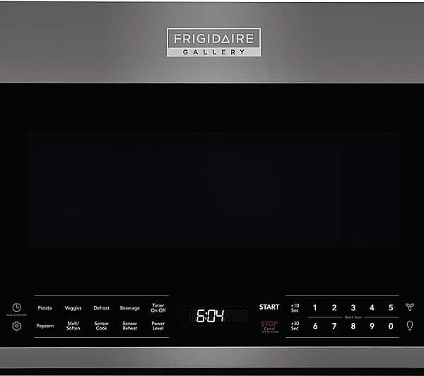 Frigidaire Gallery 1.9 Cu. Ft. Over-The-Range Microwave Sensor Cooking Black from Kings Outlet