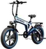 Heybike - Tyson Foldable E-bike w/ 55mi Max Operating Range & 28 mph Max Speed- UL Certified - Blue - Image 2