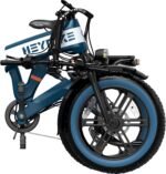 Heybike - Tyson Foldable E-bike w/ 55mi Max Operating Range & 28 mph Max Speed- UL Certified - Blue - Image 3