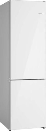 Bosch - 800 Series 12.8 Cu. Ft Bottom-Freezer Counter-Depth Smart Refrigerator with Internal Ice and Water Dispenser - White