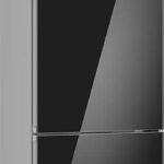 Bosch - 800 Series 12.8 Cu. Ft Bottom-Freezer Counter-Depth Smart Refrigerator with Internal Ice and Water Dispenser - Black