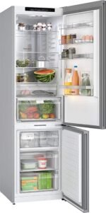 Bosch - 800 Series 12.8 Cu. Ft Bottom-Freezer Counter-Depth Smart Refrigerator with Internal Ice and Water Dispenser - Black - Image 5