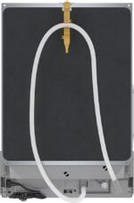 Bosch - 300 Series 24" Front Control Smart Built-In Stainless Steel Tub Dishwasher with 3rd Rack, 46dBA - Black - Image 4