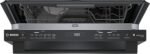 Bosch - 800 Series 24" Top Control Smart Built-In Stainless Steel Tub Dishwasher with 3rd Rack, 42dBA - Black - Image 7