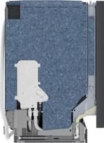 Bosch - 800 Series 24" Top Control Smart Built-In Stainless Steel Tub Dishwasher with 3rd Rack, 42dBA - Black Stainless Steel - Image 6