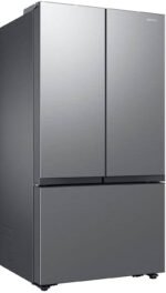 Samsung - 27 cu. ft. 3-Door French Door Counter Depth Smart Refrigerator with Dual Auto Ice Maker - Stainless Steel - Image 6