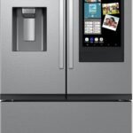 Samsung - 30 cu. ft. 3-Door French Door Smart Refrigerator with Family Hub - Stainless Steel