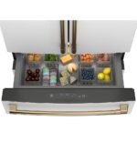 Café 28.7 Cu. Ft. 4-Door French Door Smart Refrigerator Dual Dispense Auto Fill Pitcher from Kings Outlet