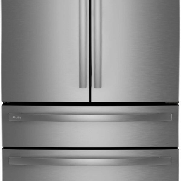 GE Profile 28.7 Cu. Ft. 4-Door French Door Smart Refrigerator Dual-Dispense AutoFill Pitcher Stainless from Kings Outlet