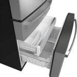 GE Profile 28.7 Cu. Ft. 4-Door French Door Smart Refrigerator Dual-Dispense AutoFill Pitcher Stainless from Kings Outlet