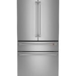 Café - 28.7 Cu. Ft. 4-Door French Door Smart Refrigerator with Dual Dispense Autofill Pitcher - Stainless Steel