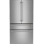 Café 28.7 Cu. Ft. 4-Door French Door Smart Refrigerator Dual Dispense Autofill Pitcher Stainless from Kings Outlet