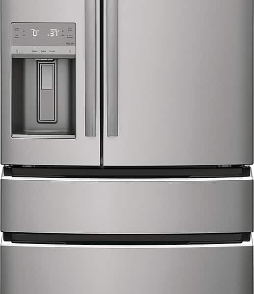 Frigidaire Gallery 26.3 Cu. Ft. 4-Door French Door Refrigerator Smudge Proof Stainless Steel from Kings Outlet