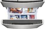 Frigidaire - Gallery 26.3 Cu. Ft. 4-Door French Door Refrigerator - Smudge Proof Stainless Steel - Image 6
