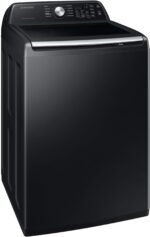 Samsung 4.7 Cu. Ft. High-Efficiency Smart Top Load Washer Active WaterJet Black from Kings Outlet