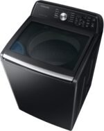 Samsung - 4.7 Cu. Ft. High-Efficiency Smart Top Load Washer with Active WaterJet - Black - Image 5