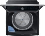 Samsung - 4.7 Cu. Ft. High-Efficiency Smart Top Load Washer with Active WaterJet - Black - Image 6