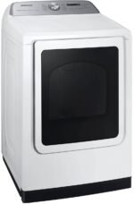 Samsung - 7.4 Cu. Ft. Smart Electric Dryer with Steam Sanitize+ - White - Image 5