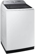 Samsung - 5.5 Cu. Ft. High-Efficiency Smart Top Load Washer with Super Speed Wash - White - Image 3