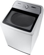 Samsung - 5.5 Cu. Ft. High-Efficiency Smart Top Load Washer with Super Speed Wash - White - Image 6
