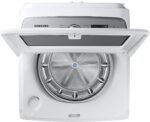 Samsung - 5.5 Cu. Ft. High-Efficiency Smart Top Load Washer with Super Speed Wash - White - Image 7