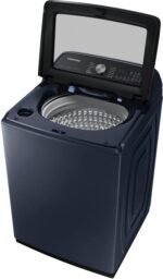 Samsung - 5.4 Cu. Ft. High-Efficiency Smart Top Load Washer with Pet Care Solution - Brushed Navy - Image 5
