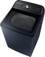 Samsung - 5.4 Cu. Ft. High-Efficiency Smart Top Load Washer with Pet Care Solution - Brushed Navy - Image 6
