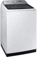 Samsung - 5.4 Cu. Ft. High-Efficiency Smart Top Load Washer with ActiveWave Agitator - White - Image 2