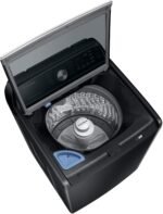 Samsung 4.6 Cu. Ft. High-Efficiency Smart Top Load Washer ActiveWave Agitator Black from Kings Outlet