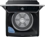 Samsung 4.6 Cu. Ft. High-Efficiency Smart Top Load Washer ActiveWave Agitator Black from Kings Outlet