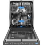 GE Profile 24" Top Control Smart Built-In Stainless Steel Tub Dishwasher 3rd Rack Microban from Kings Outlet