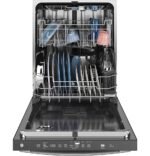 GE - 24" Top Control Built-In Stainless Steel Tub Dishwasher with 3rd Rack, Sanitize Cycle and 45 dBA - Stainless Steel - Image 4