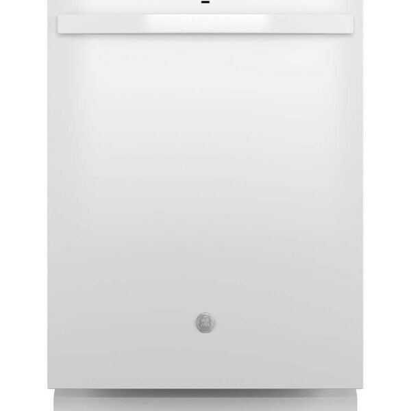 GE 24" Top Control Built-In Stainless Steel Tub Dishwasher 3rd Rack Sanitze Cycle 45 from Kings Outlet