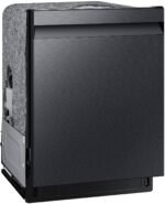 Samsung - 24" AutoRelease Dry Smart Built-In Stainless Steel Tub Dishwasher with 3rd Rack, StormWash, 46 dBA - Fingerprint Resistant Matte Black - Image 4