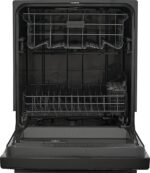 Frigidaire 24" Front Control Built-In Plastic Tub Dishwasher MaxDry 54 dBA Black from Kings Outlet