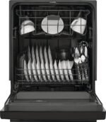 Frigidaire 24" Front Control Built-In Plastic Tub Dishwasher MaxDry 54 dBA Black from Kings Outlet