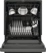 Frigidaire - 24" Front Control Built-In Plastic Tub Dishwasher with DishSense Sensor Technology, 54 dBA - Stainless Steel - Image 7