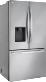 LG Standard-Depth MAX 30.7 Cu. Ft. French Door Smart Refrigerator Dual Ice Maker Stainless from Kings Outlet