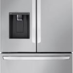 LG - Standard-Depth MAX 30.7 Cu. Ft. French Door Smart Refrigerator with Dual Ice Maker - Stainless Steel