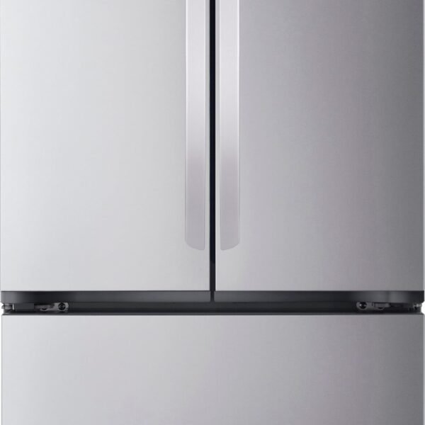 LG Counter-Depth MAX 20.8 Cu. Ft. French Door Smart Refrigerator Ice Stainless Steel from Kings Outlet