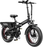 Heybike - Mars 2.0 Foldable E-bike w/ 45mi Max Operating Range & 28 mph Max Speed-UL Certified - Black