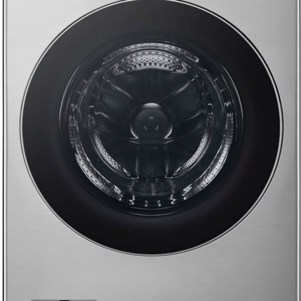 LG 5.0 Cu. Ft. HE Smart Mega Capacity All-in-One Electric Washer/Dryer WashCombo Steam Ventless from Kings Outlet