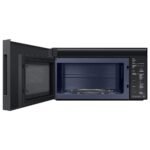 Samsung - Bespoke 2.1 Cu. Ft. Over-the-Range Microwave with Sensor Cooking and Edge to Edge Glass Display - White Glass - Image 6