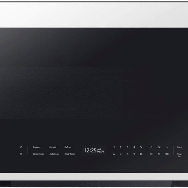 Samsung Bespoke 2.1 Cu. Ft. Over-the-Range Microwave Sensor Cooking Auto Dimming Glass Touch Controls from Kings Outlet